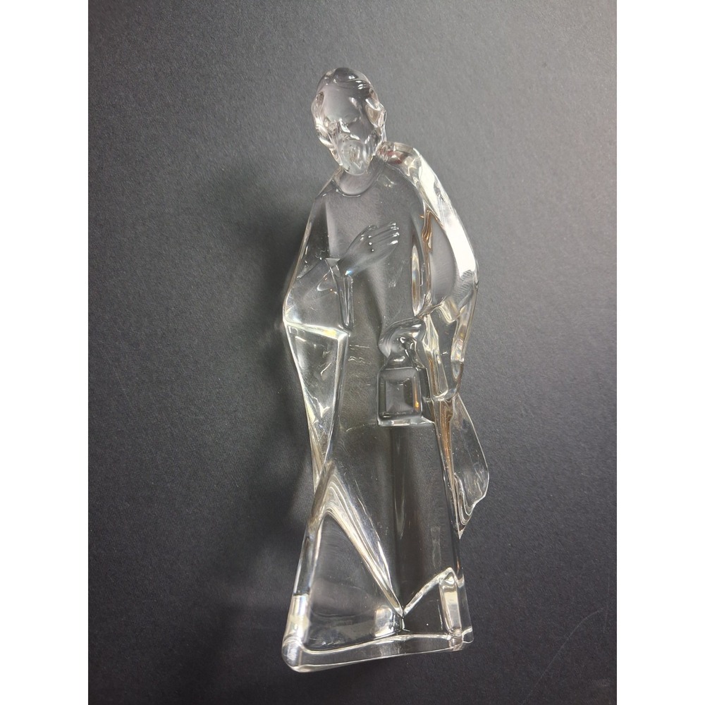 Vintage Mikasa Glass Nativity Replacement Joseph Christmas Germany